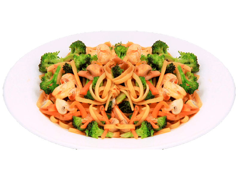 Tallarín de verduras